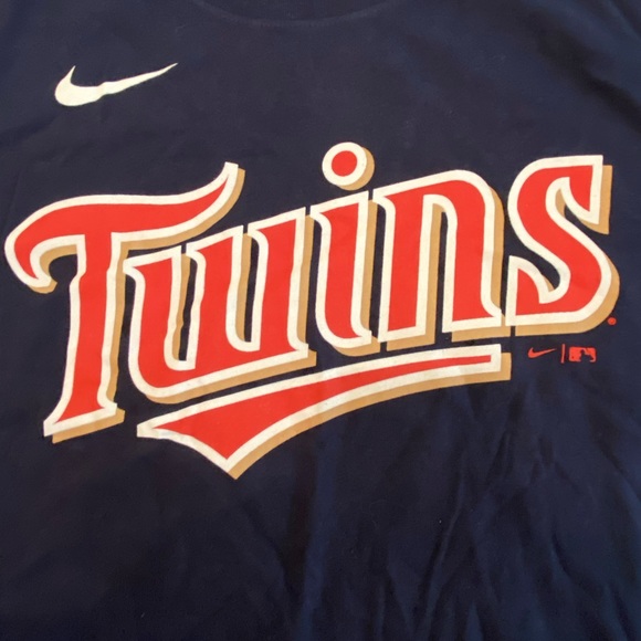 Nike Minnesota Twins Mens Navy #25 Buxton Short Sleeve LightweightTee/ XL/ NWT - Picture 7 of 12